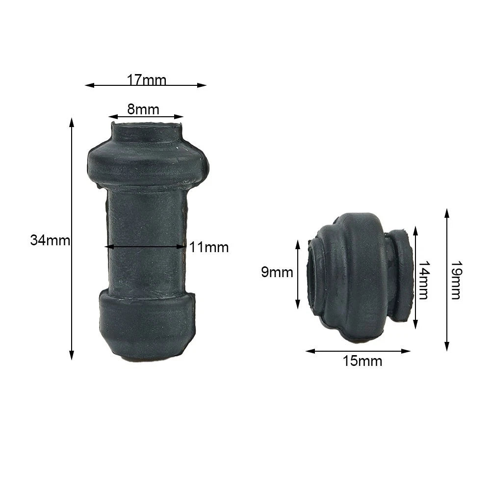 1 Set Motorcycle Front Disc Calipers Pump Brake Accessories Rubber Dust Cover .