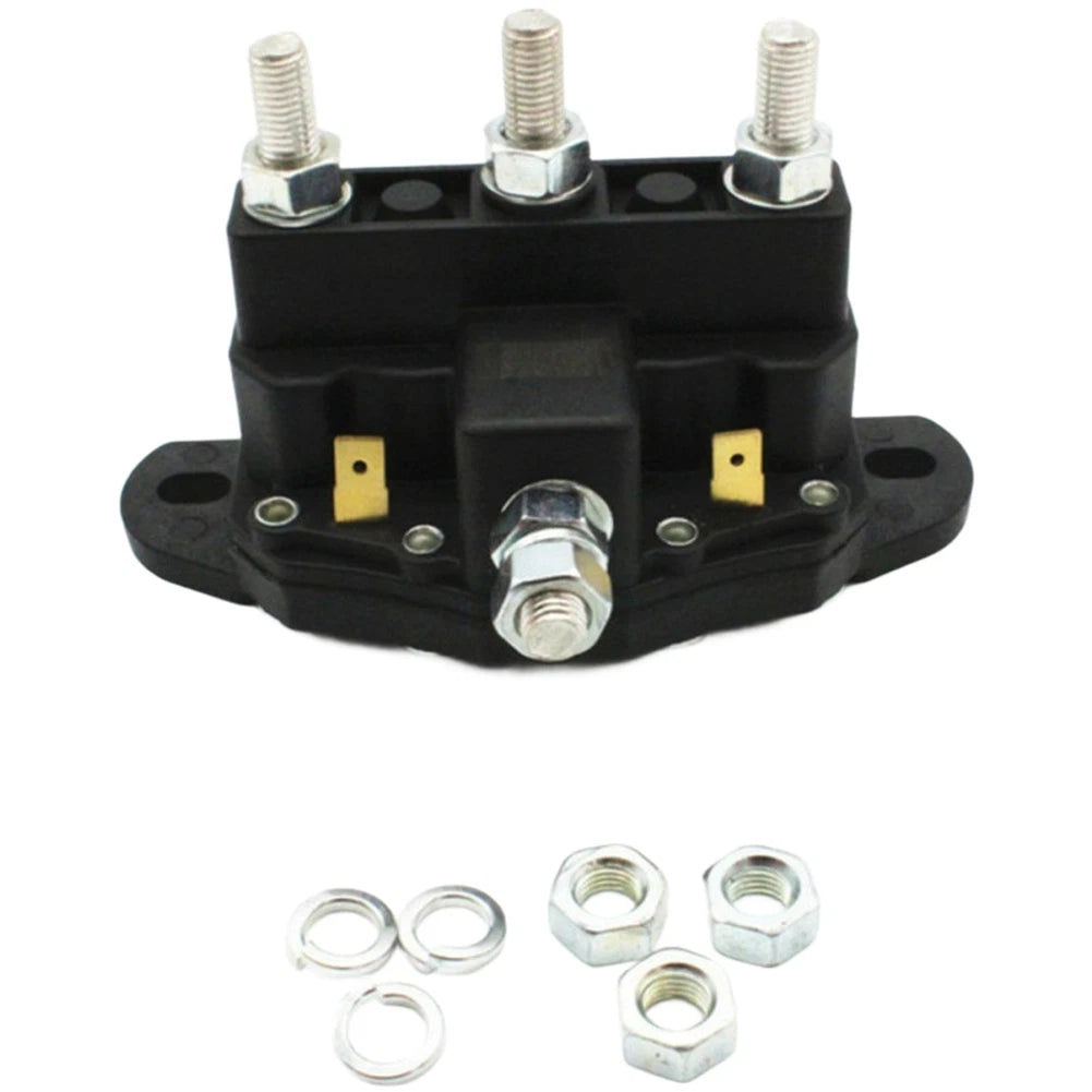 For 12V Winch Solenoid Valve with Bi-Directional Reversing Functionality