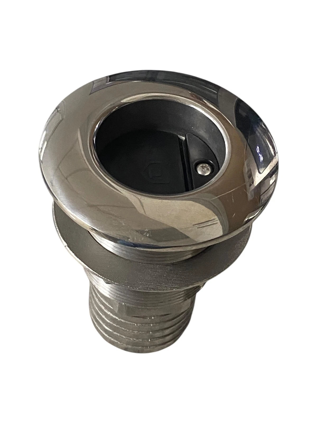 Attwood 66555-1, Marine Stainless Steel Thru-Hull Scupper 2" OEM (scratches)