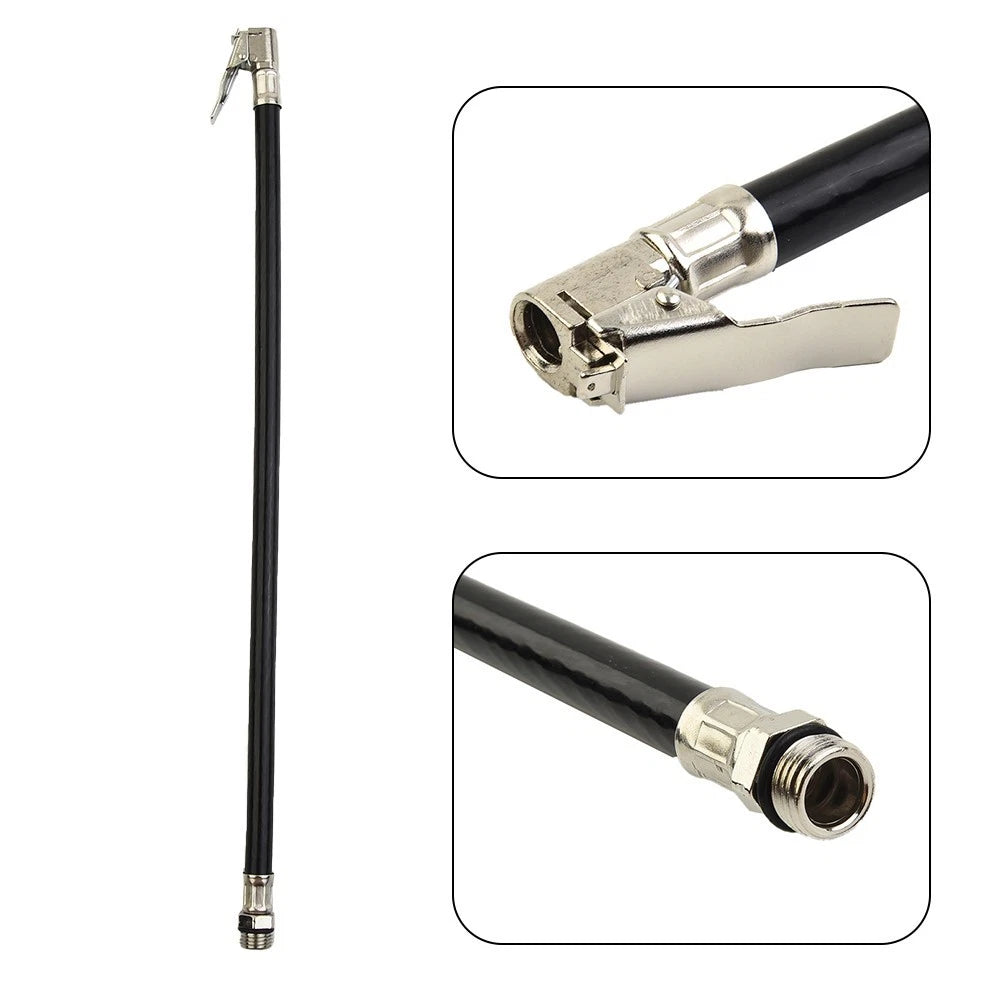 Air Tyre Inflator-Press Ure Car Auto Tire Hose Pump Gauge Hose-Connector Flexible