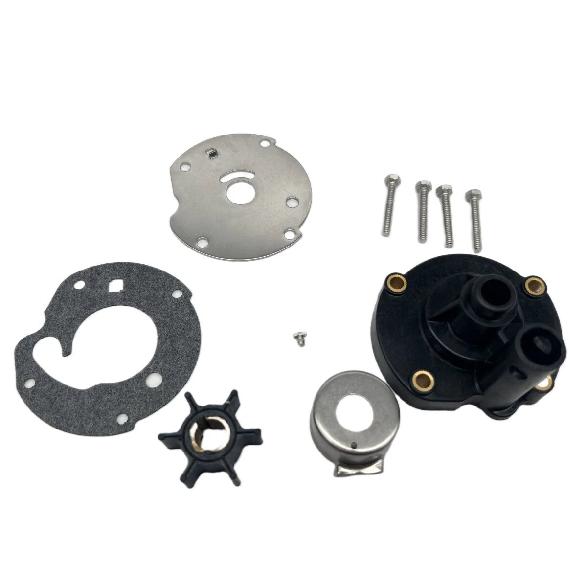 Water Pump Impeller Kit for Johnson Evirude 6 HP Outboard Motors 0763758