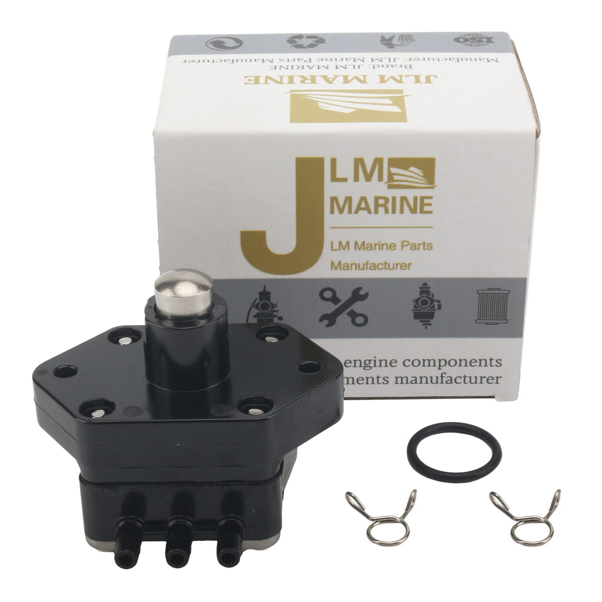 62Y-24410 Outboard Fuel Pump & O-ring Kit for Yamaha Marine Outboard Boat Motor