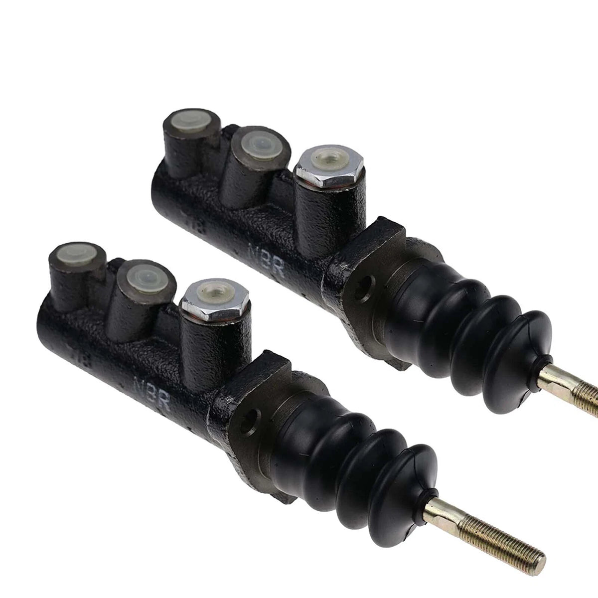 2X Brake Master Cylinder D141779 D136837 for Case 580K 580L 580SM 570LXT 590SL