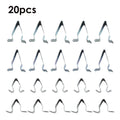 20Pcs Spring Trim Clip Car Retainer Fastener High Quality Metal Panel Clips