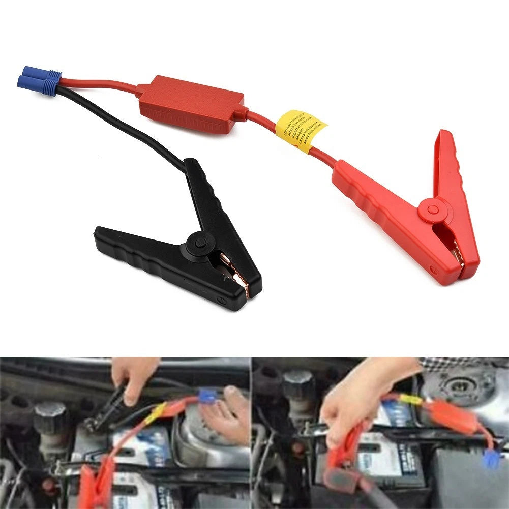 12V/ Car Jump Starter Clamp/ Battery Booster Leads/ Portable