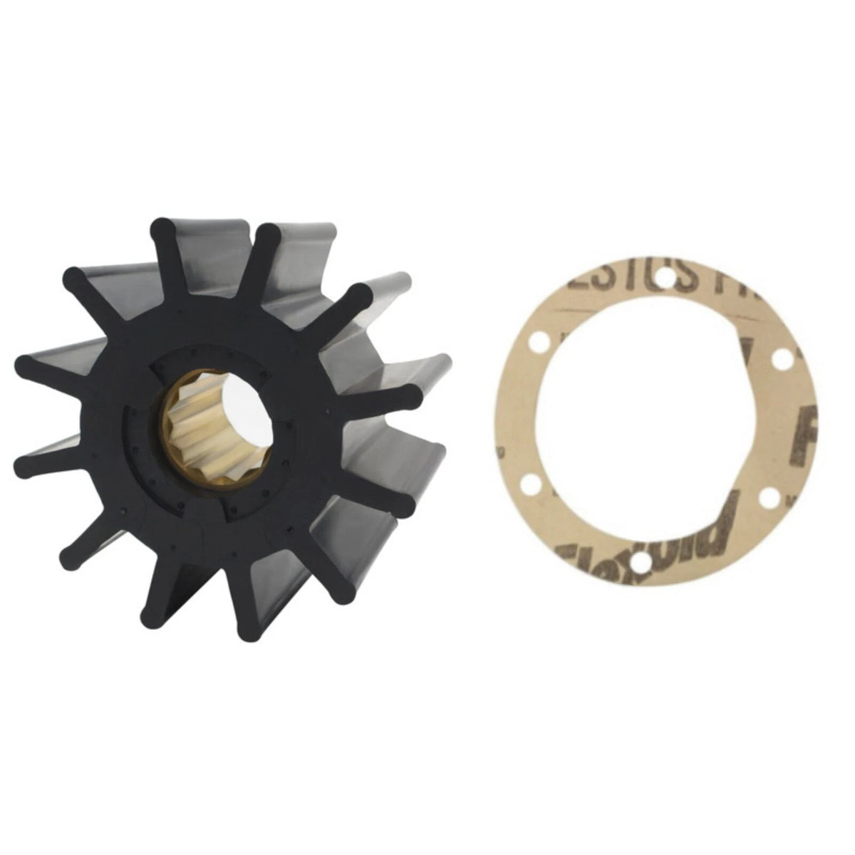 Neoprene Water Pump Impeller Kit for Jabsco 17935-0001-P Johnson 09-819B-1