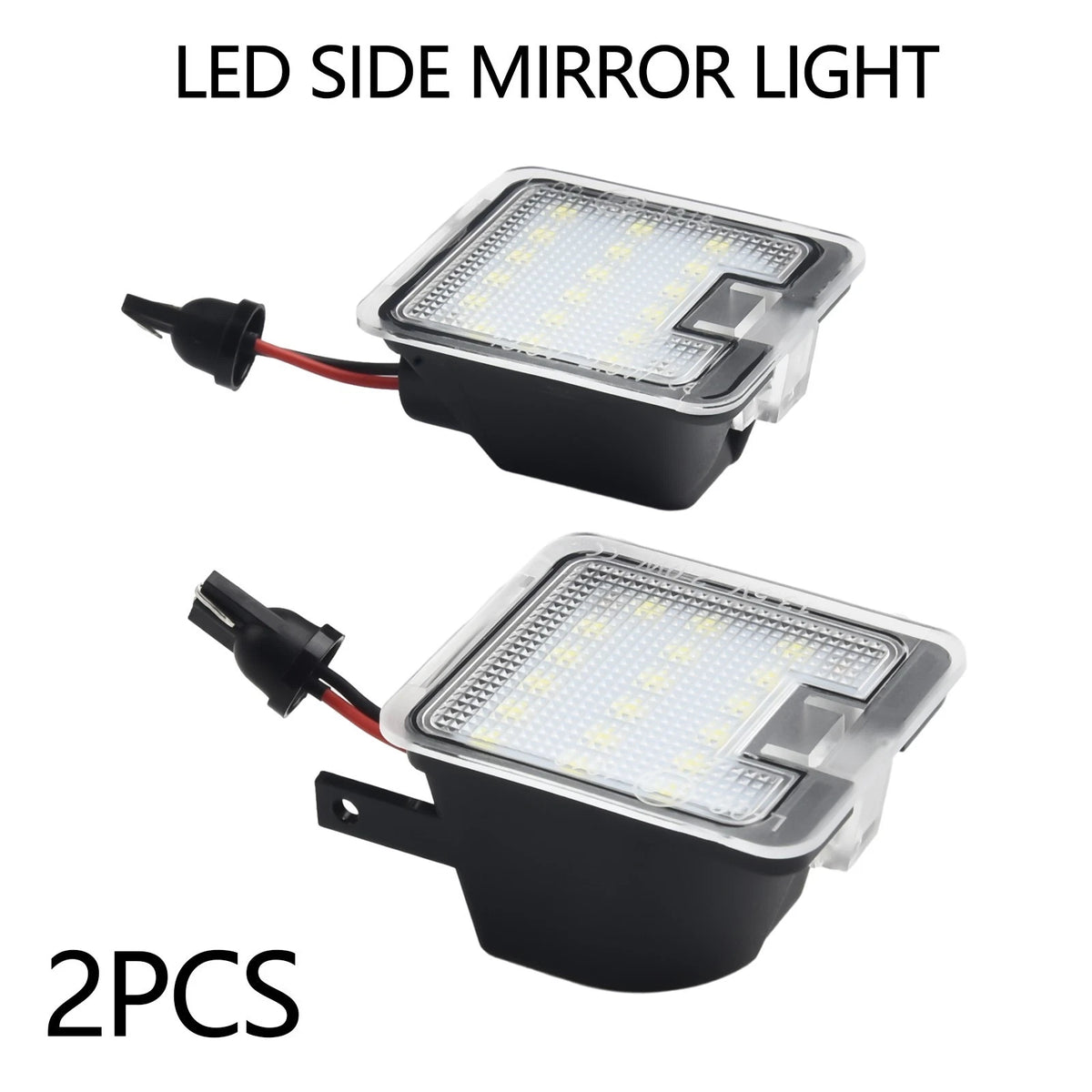Side Mirror Lights Bright White Direct Replacement Save Energy