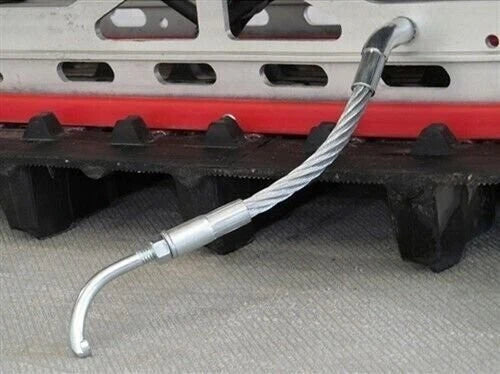 Duraflex Ice Scratchers for Ski Doo Snowmobiles Reverse Compatible Carbide Tips