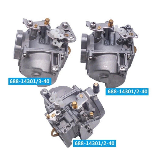 Carburetor for Yamaha 75HP 85HP 2-Stroke Outboard Motor 688-14301 14302 14303
