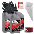 Factory Racing Parts 10W-40 3Qt Oil Change Kit for Honda ATC250ES TRX420 TRX500