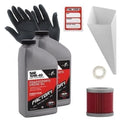 Factory Racing Parts SAE 10W-40 2qt Oil Change Kit Fits Suzuki DR-Z400 DR-Z400SM
