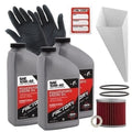 Factory Racing Parts 10W40 3Qt Oil Change Kit for Suzuki GSF400 GS500 GS550
